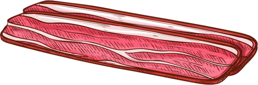 Bacon drawing